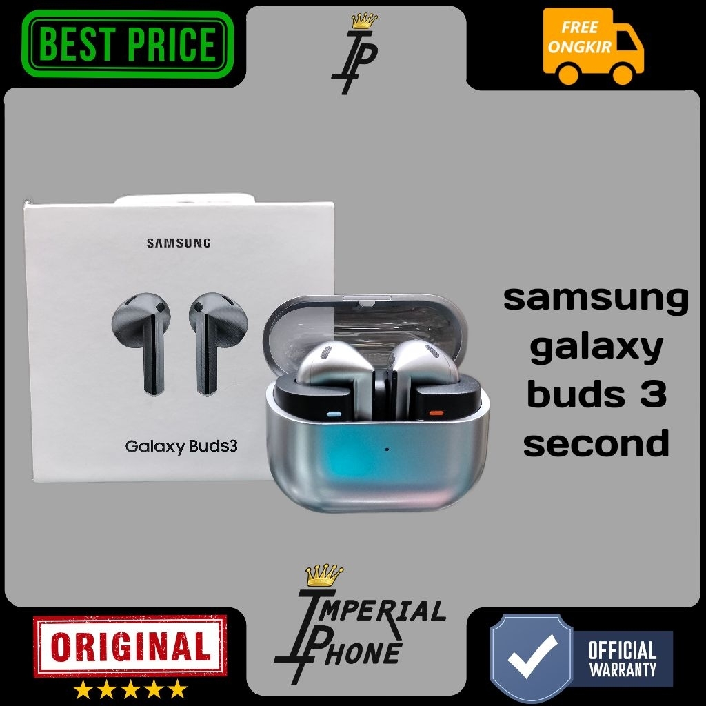 samsung galaxy buds 3 resmi second