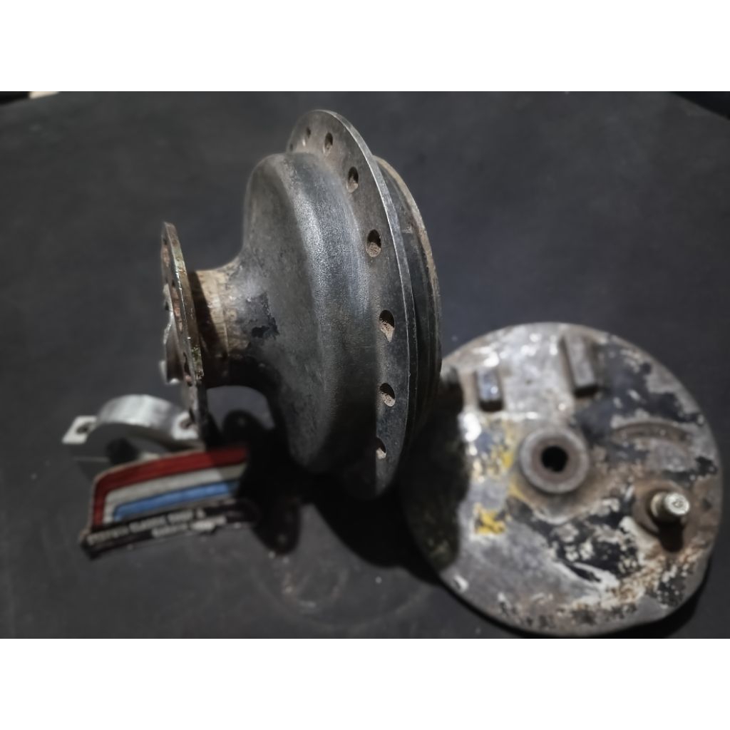 TROMOL DEPAN KAWASAKI KE125 ORIGINAL