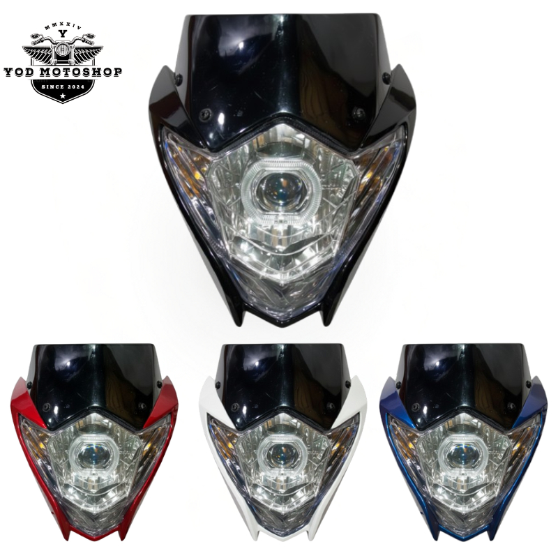 Set Assy Headlamp / Batok Kepala / Reflektor / Lampu Depan Biled Motor SATRIA FU 2013 - 2015