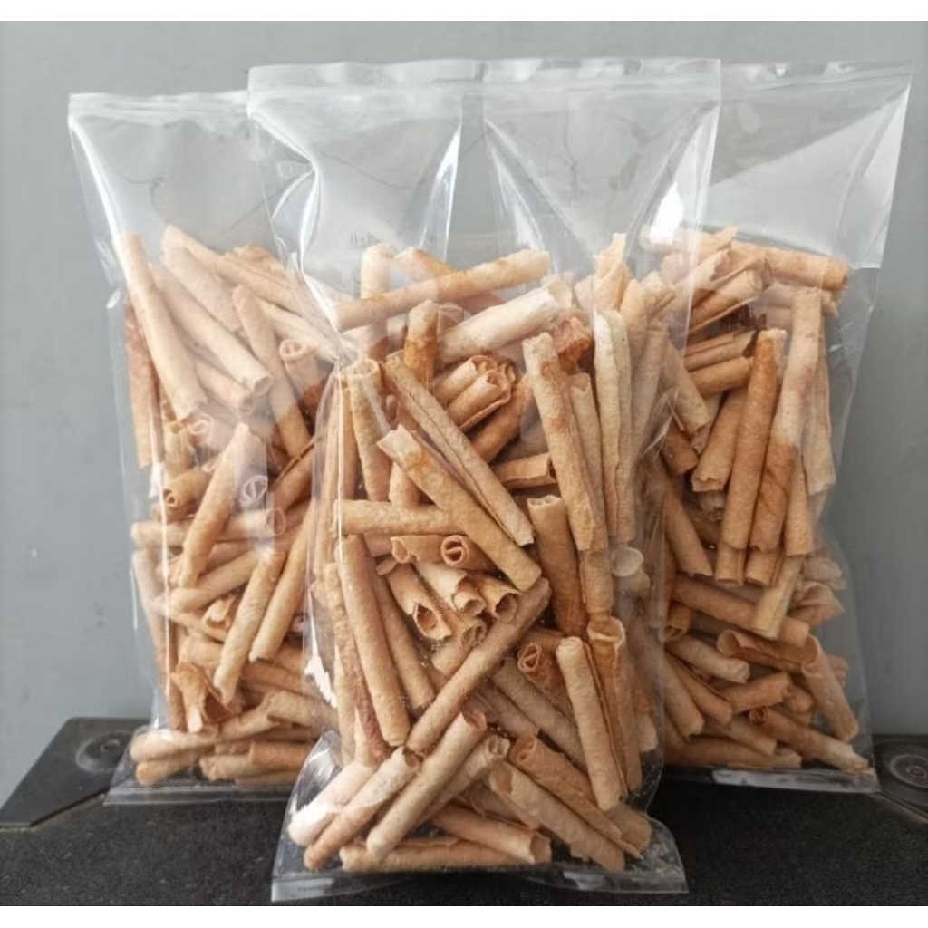 Opak gulung/Opak wijen/Opak Gambir 250gram