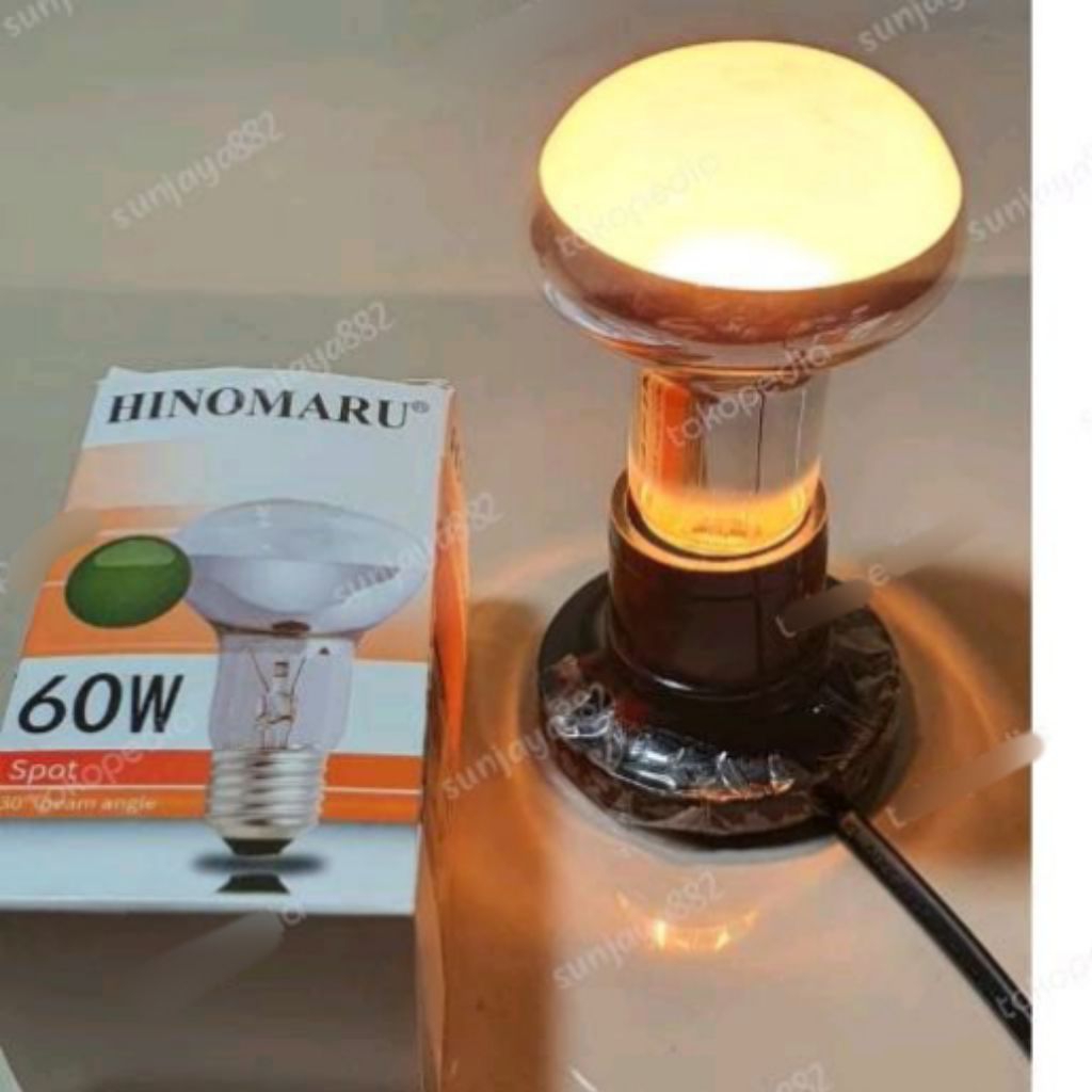 LAMPU PEMANAS AYAM/BOHLAM PEMANAS / KUNING