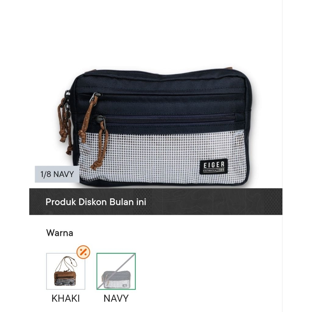 Eiger JOURNAL Sachoce Bag