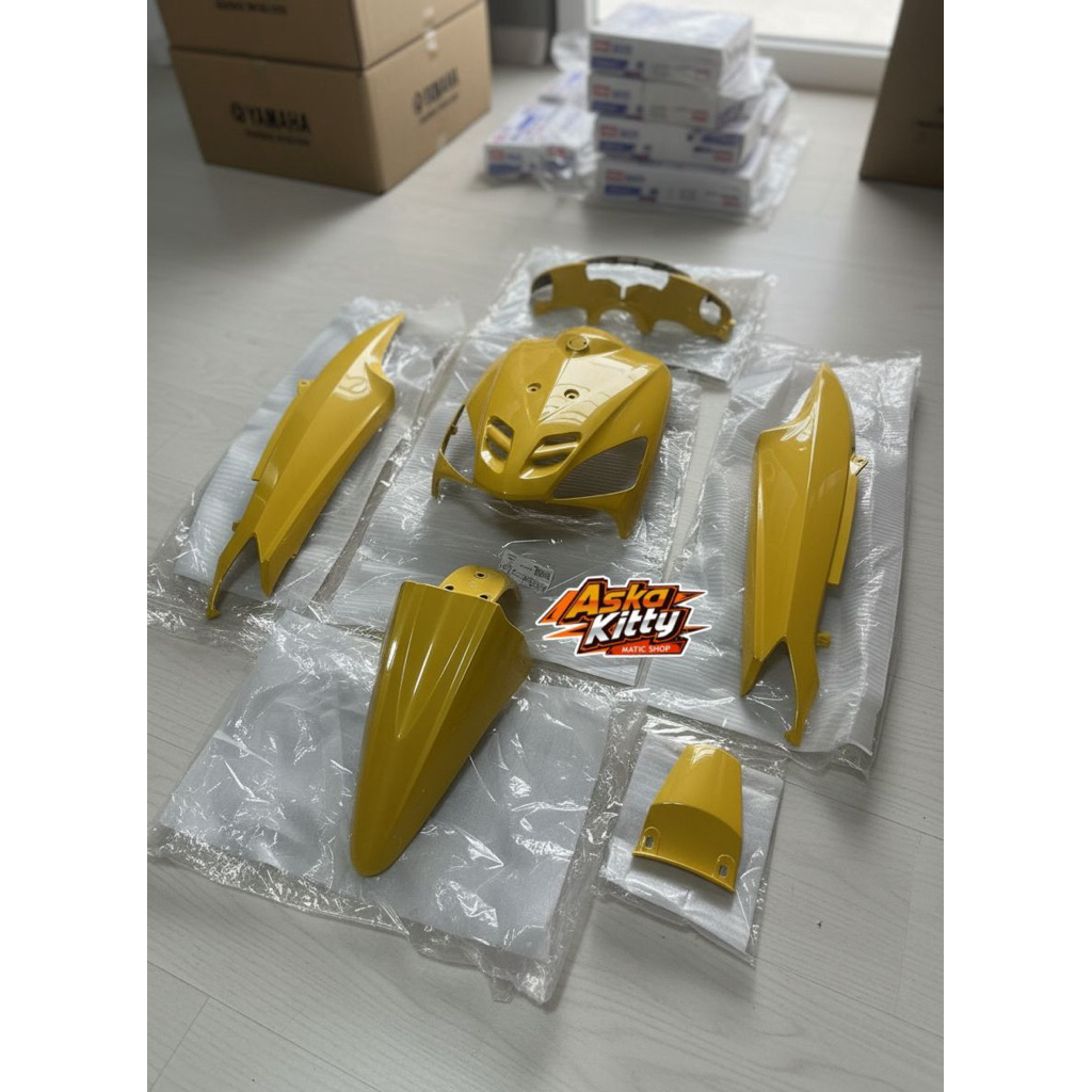 Cover body Mio sporty kuning original by Yamaha vietnam