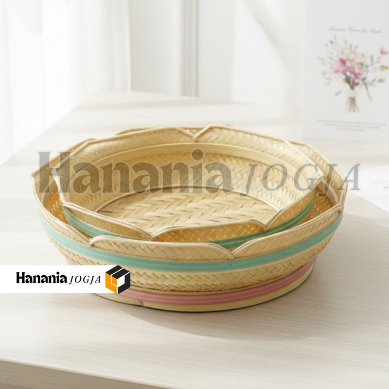 Grosir Keranjang Bambu Model Teratai Wadah Buah Serbaguna untuk Hampers & Hantaran Pernikahan unik