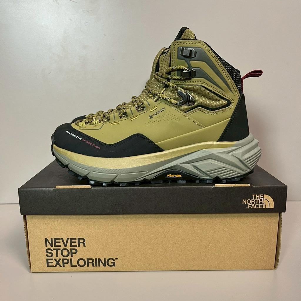 Sepatu TNF Hiking GTX High Brown Black
