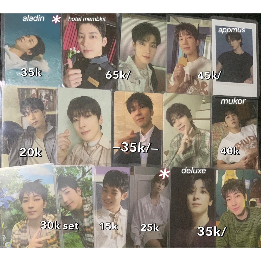 (UPDATE 6/12/25) BACA DESC jeon wonwoo seventeen svt photocard pc official  henggarae stf apple musi