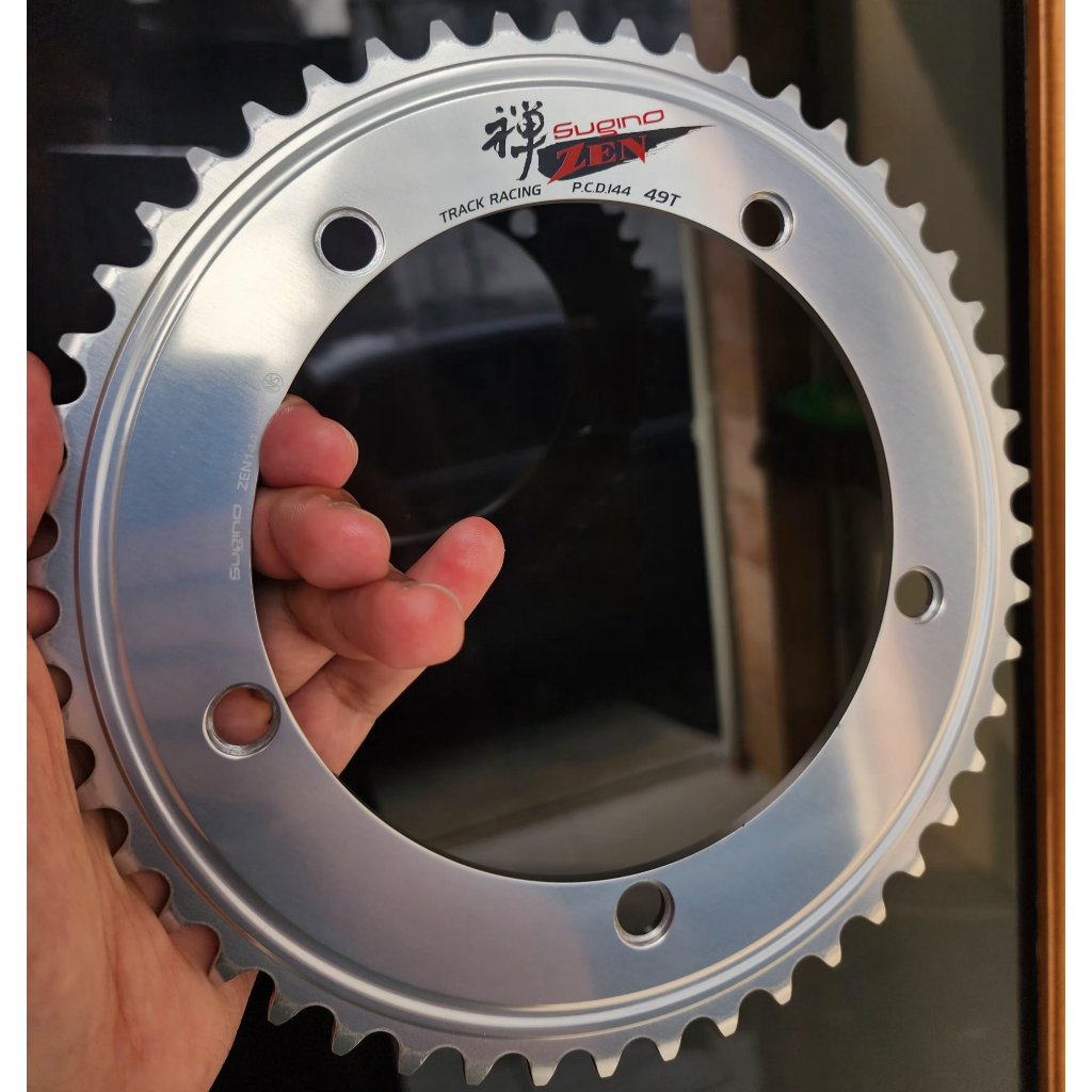 Chainring Sugino Zen Kanji 49T NjS Mulus Like new