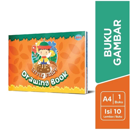 Buku Gambar A4 Sidu / Buku Gambar Besar Jumbo ISI 10LEMBAR