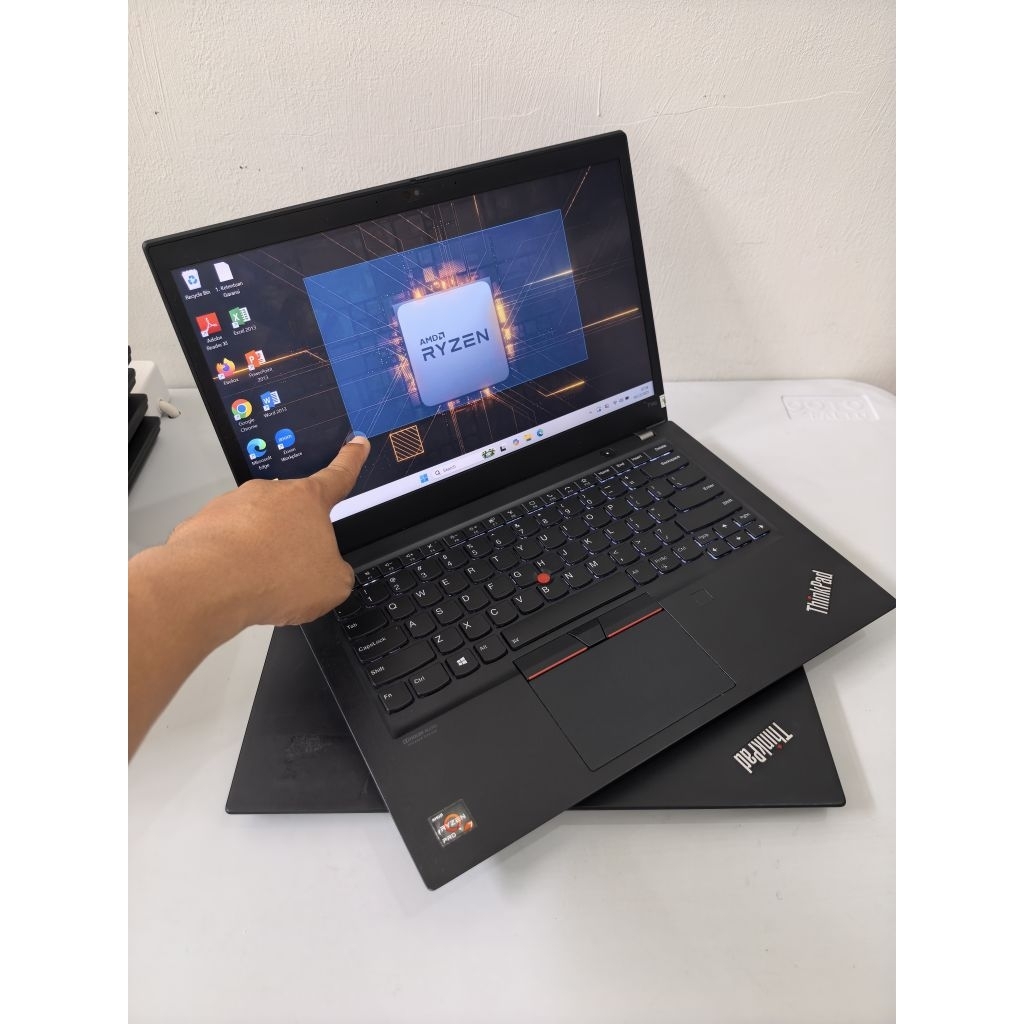 LAPTOP LENOVO THINKPAD T14s - AMD RYZEN 7 PRO - RAM 16 GB - SSD 512 GB - LAYAR 14 INCH FHD