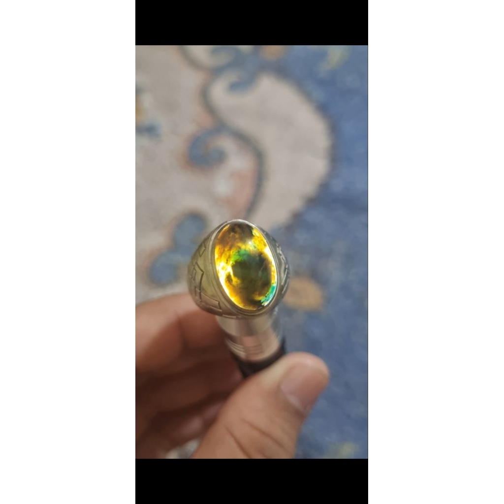 cincin bacan coklat merah