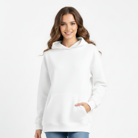 TanTM | Jaket | Hoodie | White