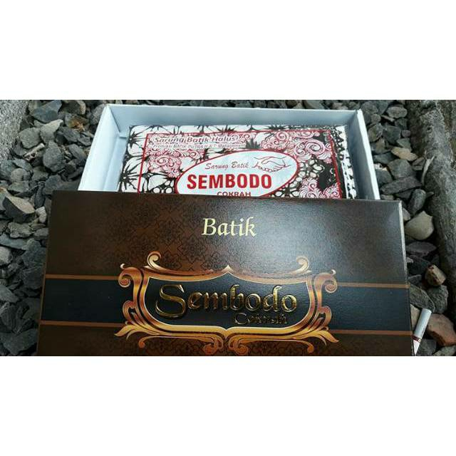 NEW SEMBODO GOYOR - Sarung Batik Alusan Cap Klasik Sembodo Rayon Premium