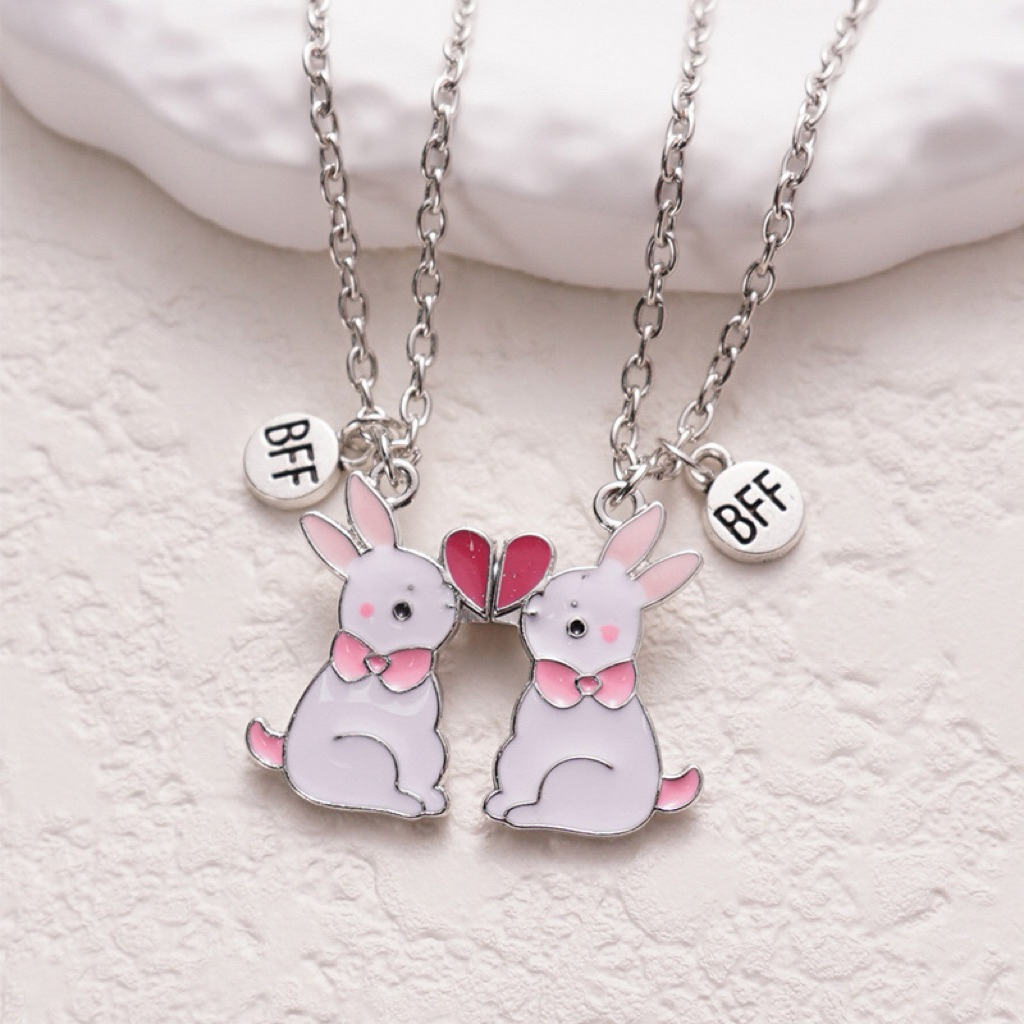 Kalung Couple Kelinci Hati