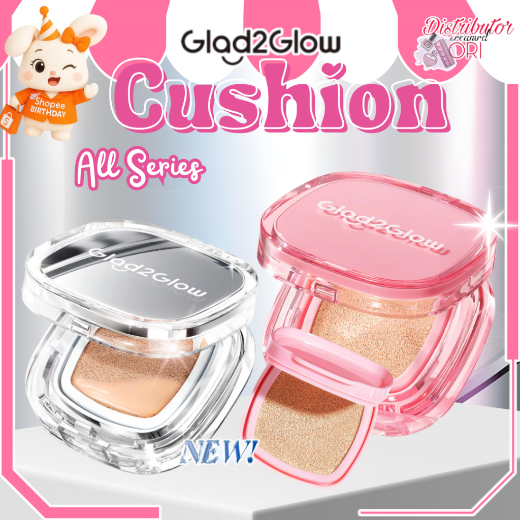 Glad2glow Perfect Cover Cushion - Cushion glad2glow | BPOM / refill
