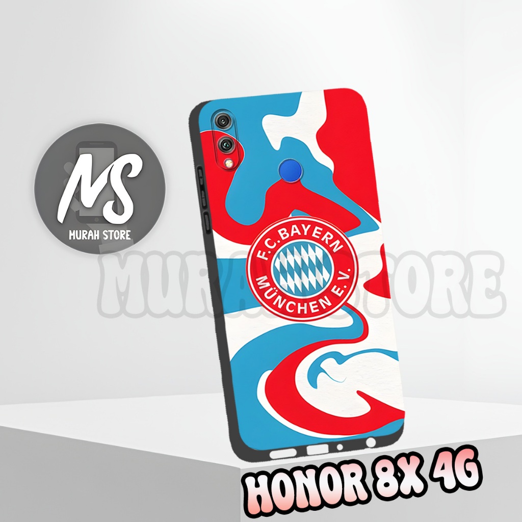 MS51/ Softcase Karet HONOR 8X / Motif Bola / Case HONOR 8X / Silikon HONOR 8X
