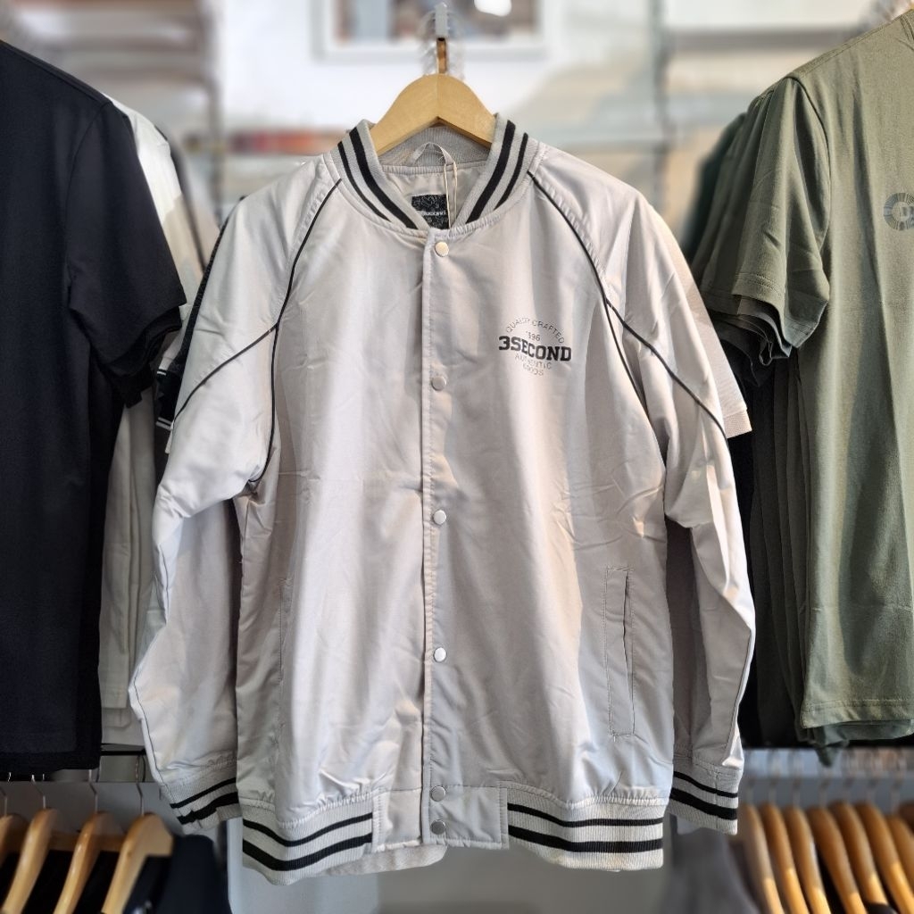 Jaket Bomber Parasut 3second Terbaru Original