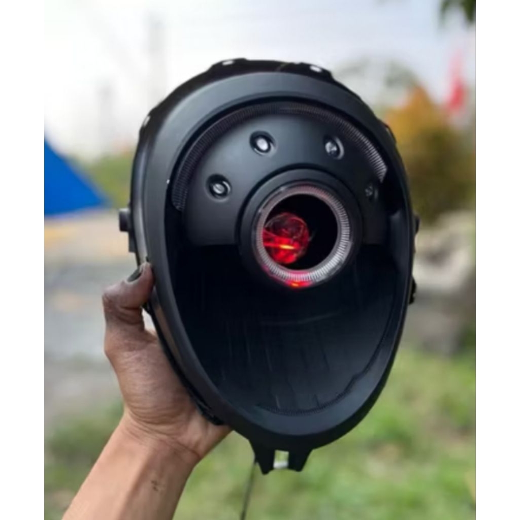 refektor h4 scopy 2013-2016 custom lampu depan scoopy 2013-2016