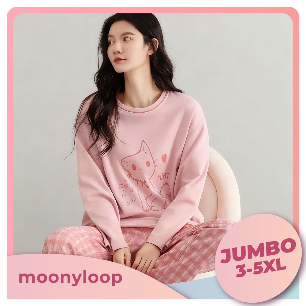 2in1 Piyama Jumbo Wanita 5XL  | Baju Tidur Jumbo 5XL | Piyama Oversize Wanita Dewasa | piyama jumbo 