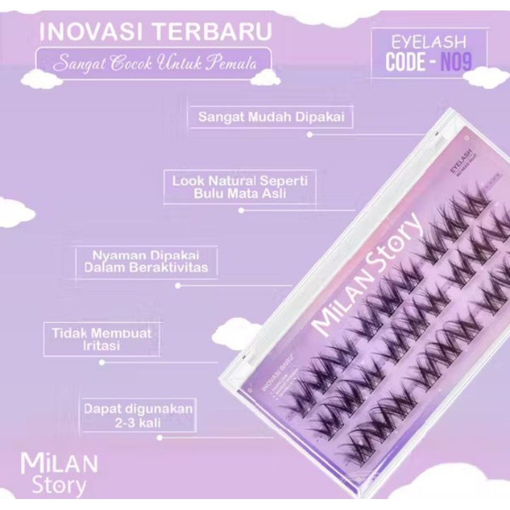 BULU MATA PALSU EYELAS MILAN STORY