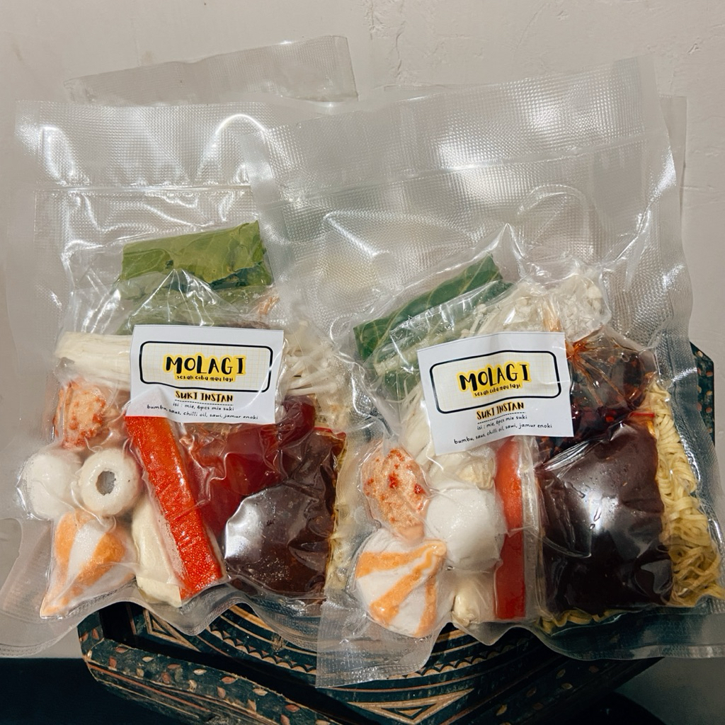 SUKI INSTAN KUAH PEDAS KUMPLIT