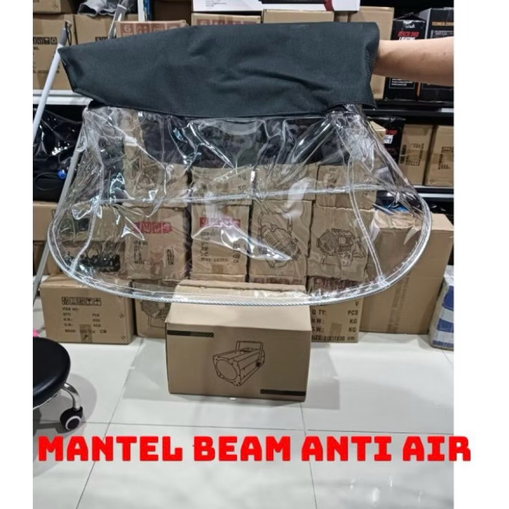Cover Lampu Beam Outdoor | Waterproof Pelindung Moving Head mantel lampu beam cocok untuk ukuran 200
