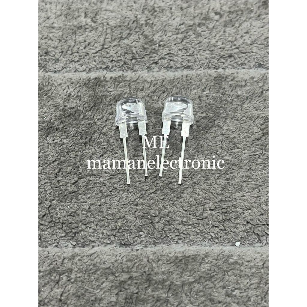 LED 8MM PUTIH NYALA PUTIH / LED 8 MM STRAWHAT PUTIH NYALA PUTIH