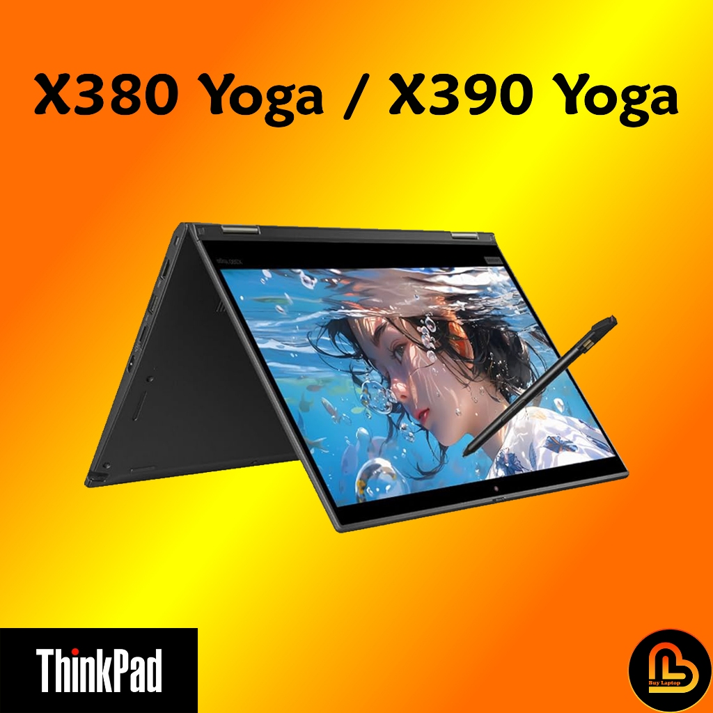 ThinkPad X380 X390 touch dan non touch i5 8GB 16GB x380 yoga x390 yoga