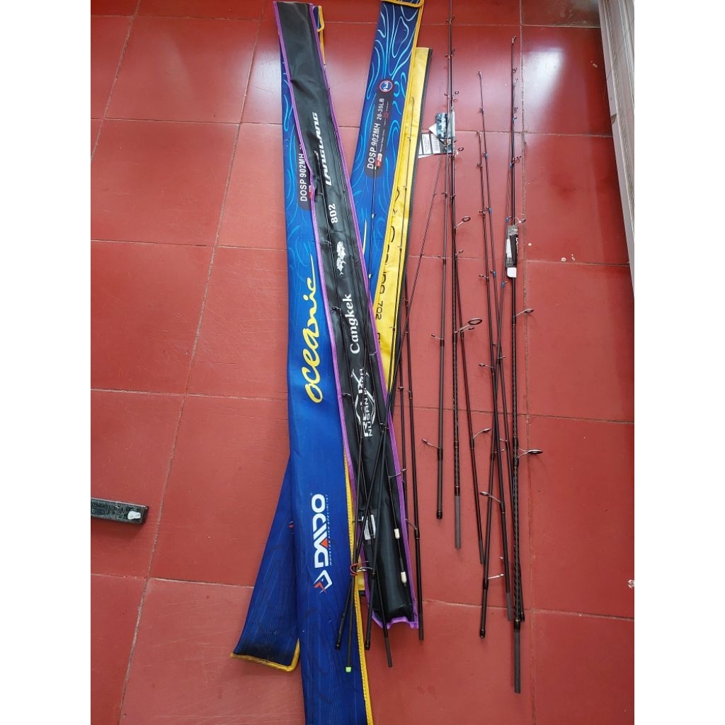 Top Section / Ujung Joran Relix dan Daido