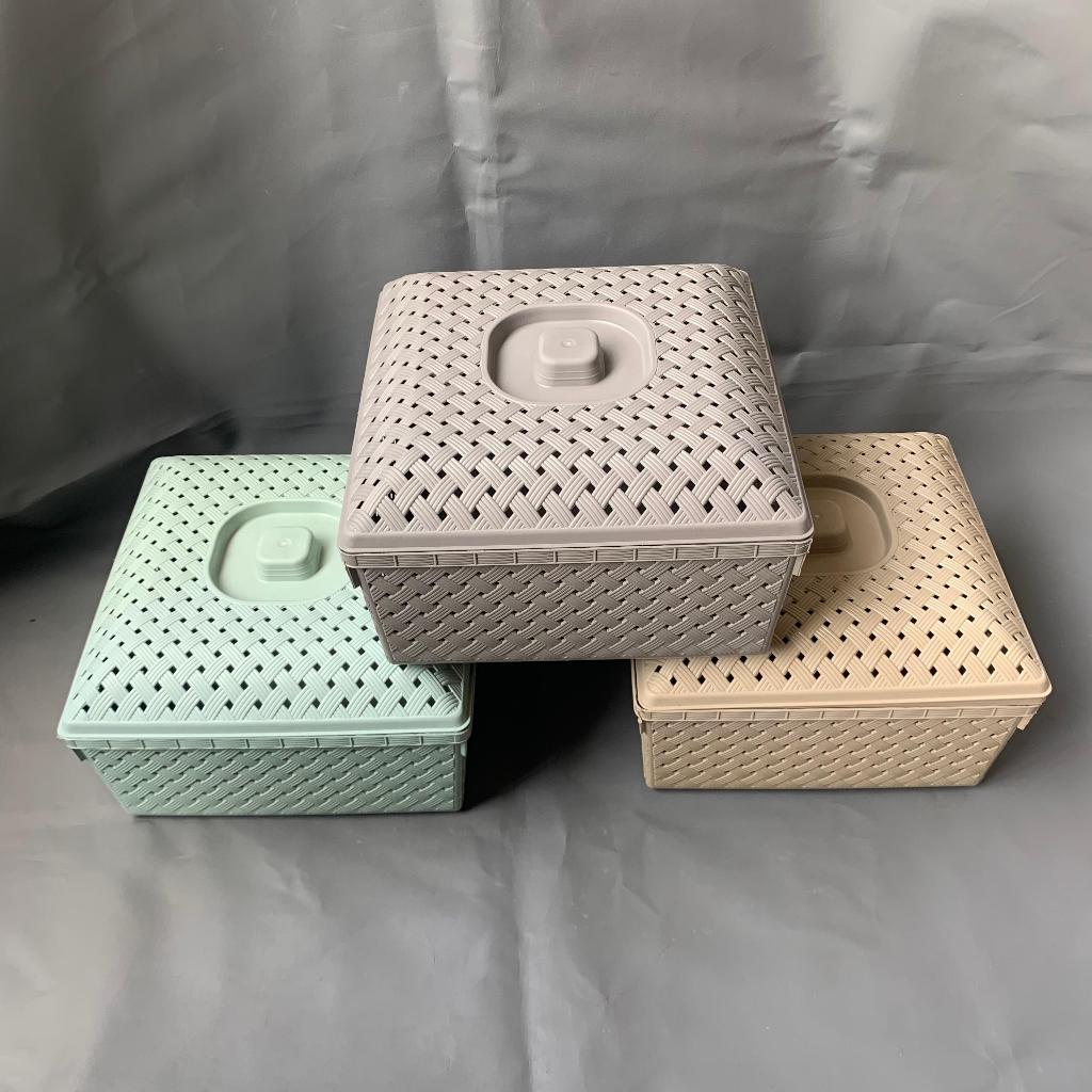 Wakul Anyam 220 Eriko - Wakul Hajatan - Keranjang Anyam Plastik