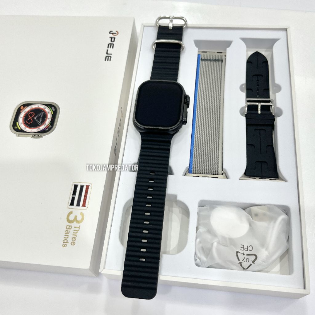JAM TANGAN SMARTWATCH PEJE ZW ULTRA 9S ORIGINAL