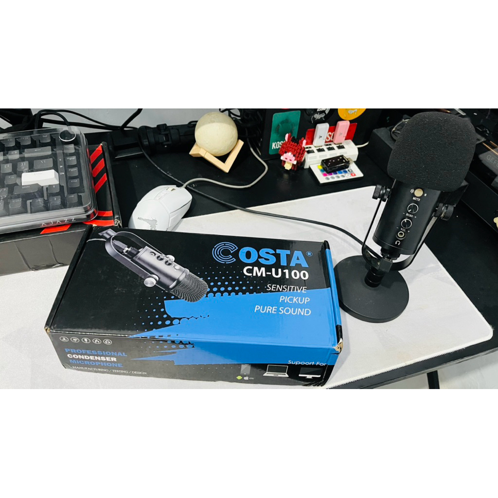 COSTA CM-U100 Microphone USB professional Condenser