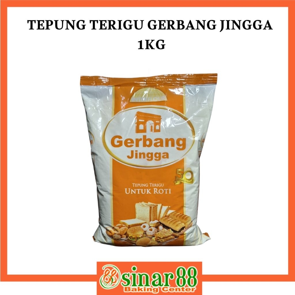 TEPUNG TERIGU GERBANG JINGGA 1KG