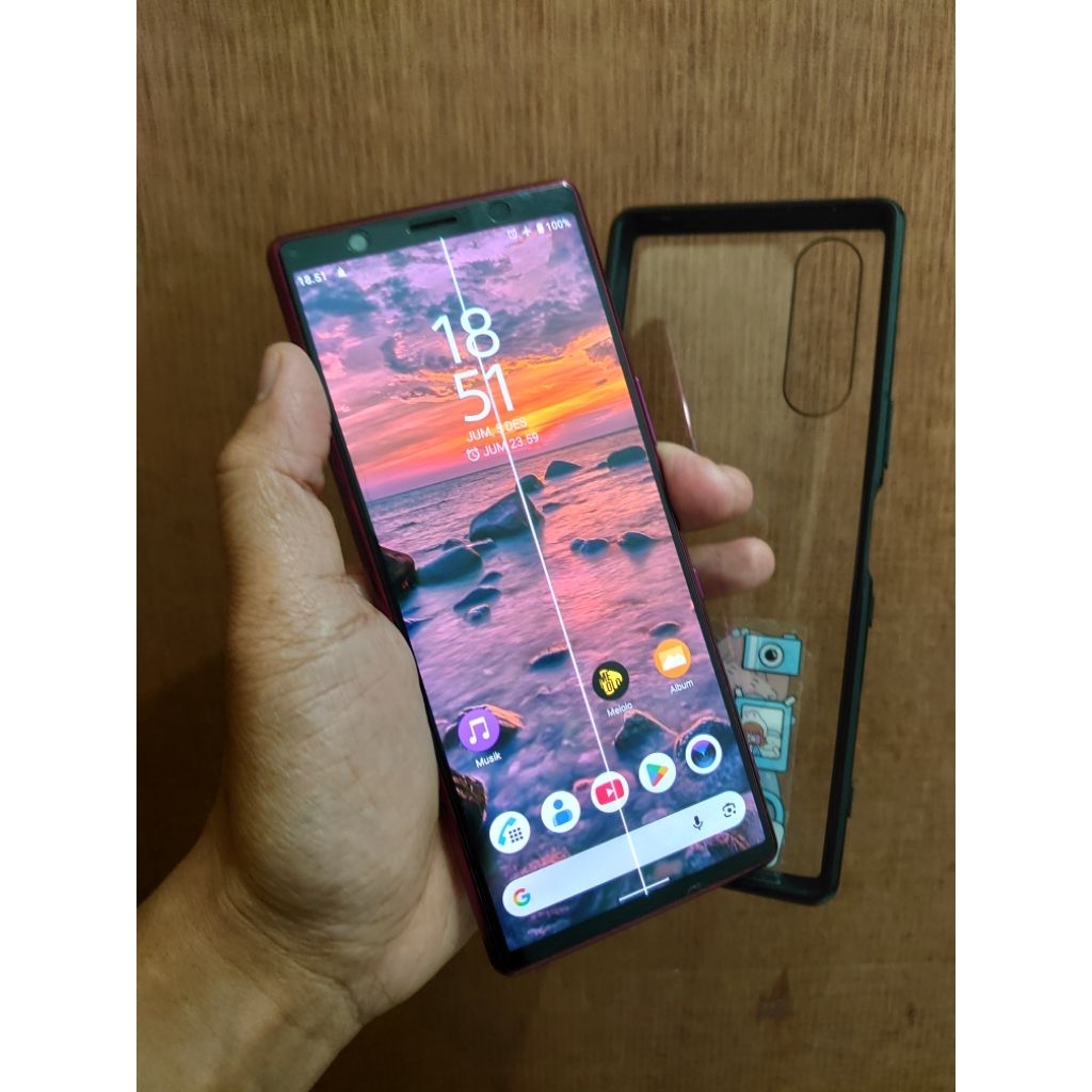 XPERIA 5 MINUS GARIS TENGAH, JARINGAN ALL OPERATOR