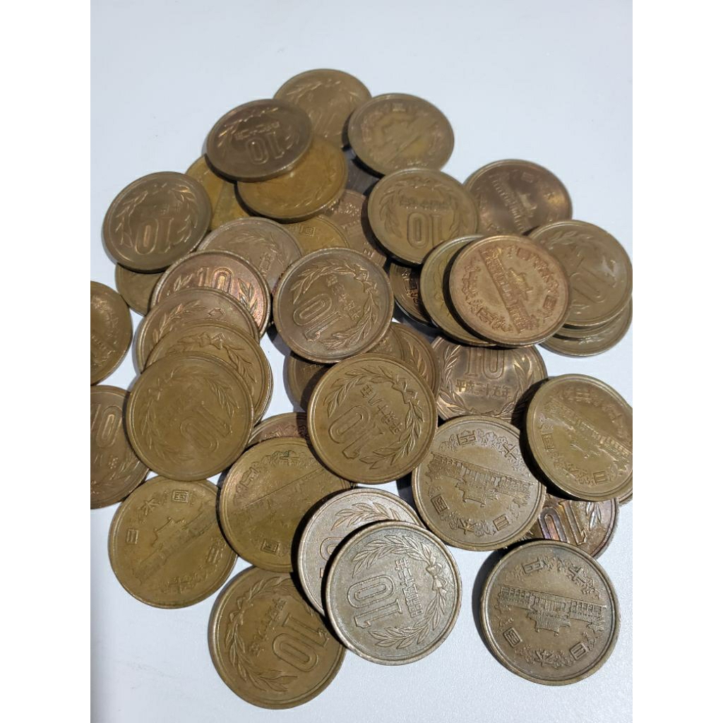 Koleksi koin 10 Yen Jepang