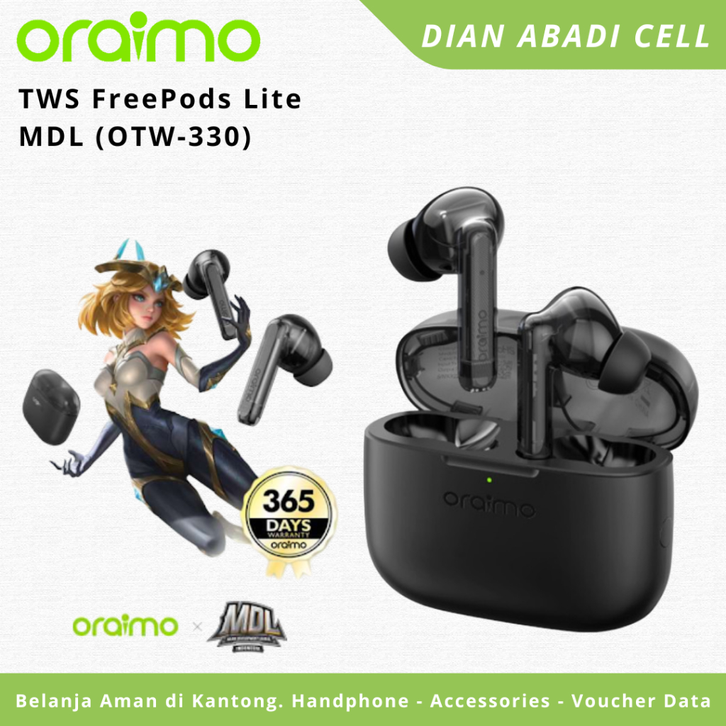 TWS Oraimo FreePods Lite x MDL (OTW-330)