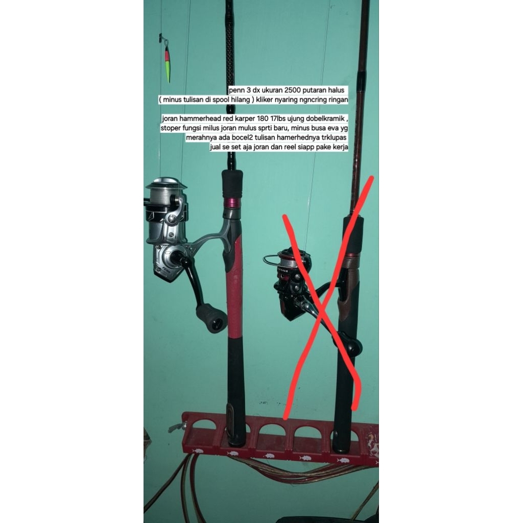 joran hammerhead redkarper