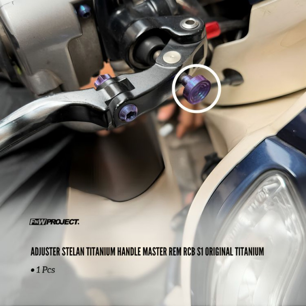 ADJUSTER STELAN TITANIUM HANDLE MASTER REM RCB S1 ORIGINAL TITANIUM