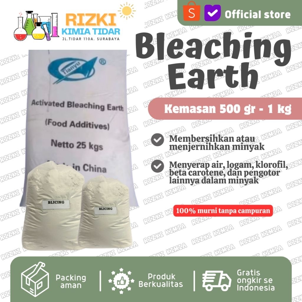 Bleaching Earth Blicing Penjernih Minyak