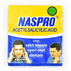 Naspro obat Sakit Kepala Nyeri Otot dan Demam Serta Sakit Gigi