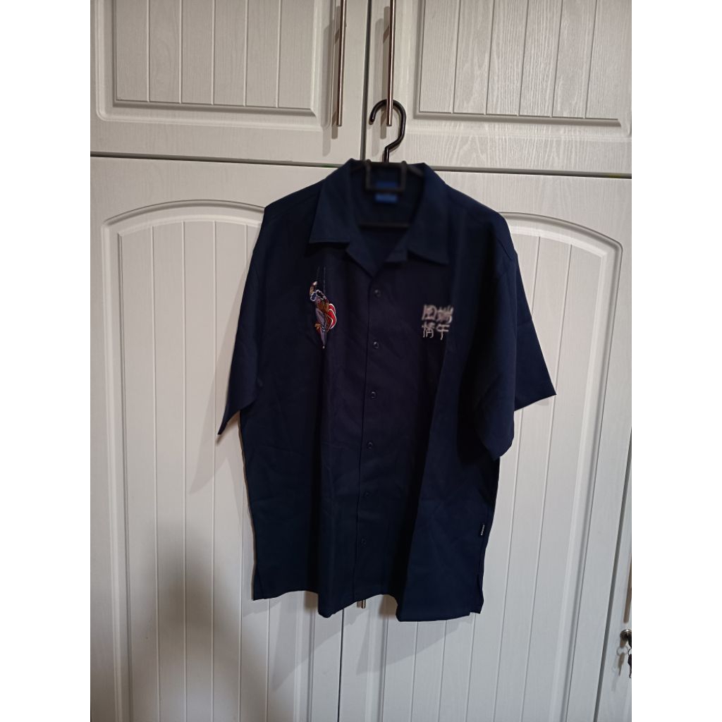 KEMEJA OPEN COLAR ROMANTIC CROWN | XL