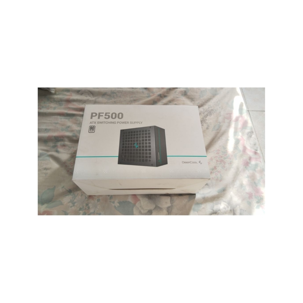 PSU komputer deepcool PF500, 500Watt 80 plus gold flat cable