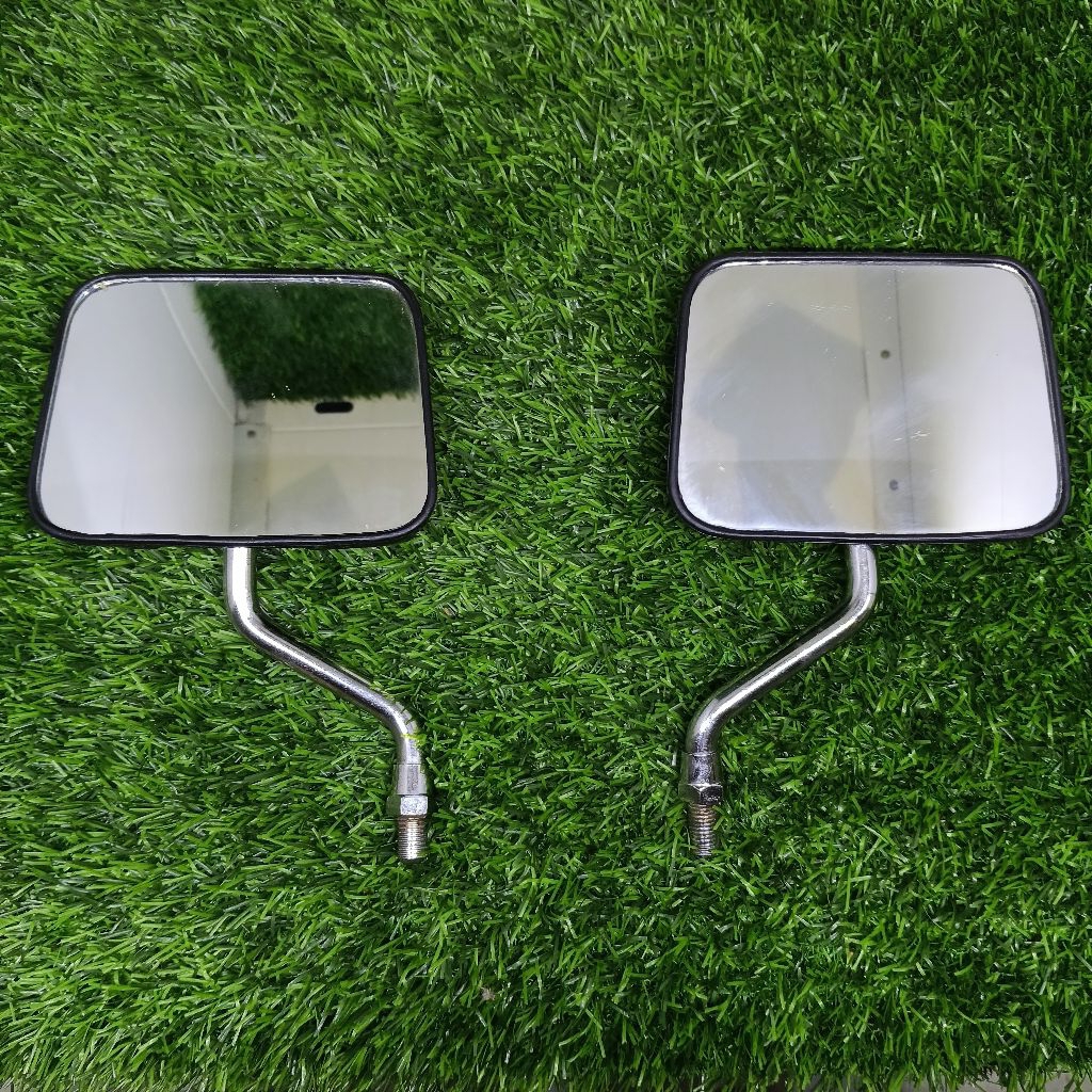 Honda Spion Classic ATV CB100 CUB Kaca Samping TV Model NOS untuk Motor Klasik dan ATV