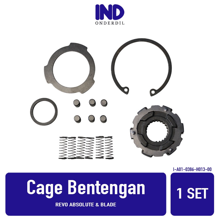Cage Bentengan Revo Absolute & Blade Kopling Kupling Benteng Lonceng Assy