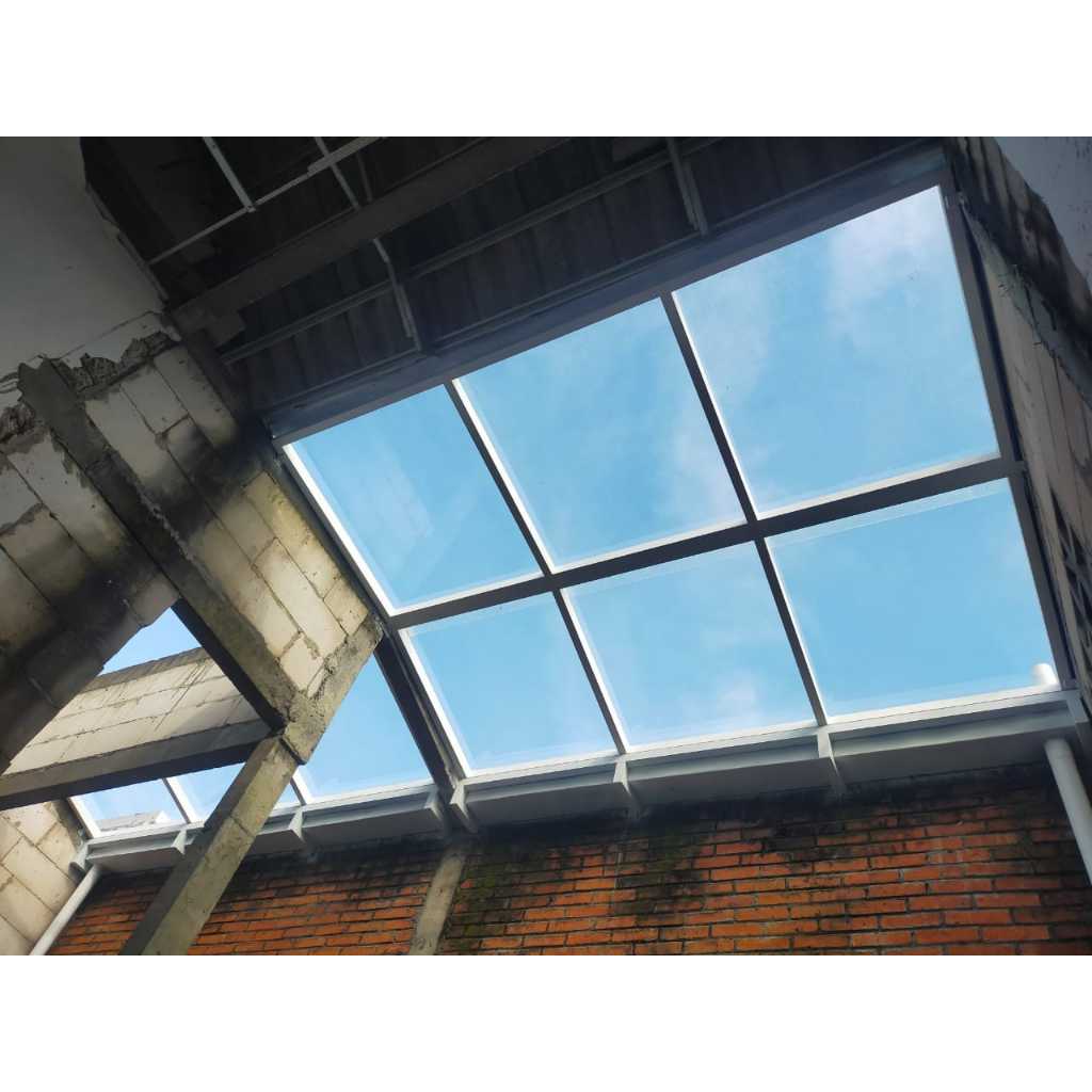 Kanopi solarflat 3mm / kanopi transparan modern