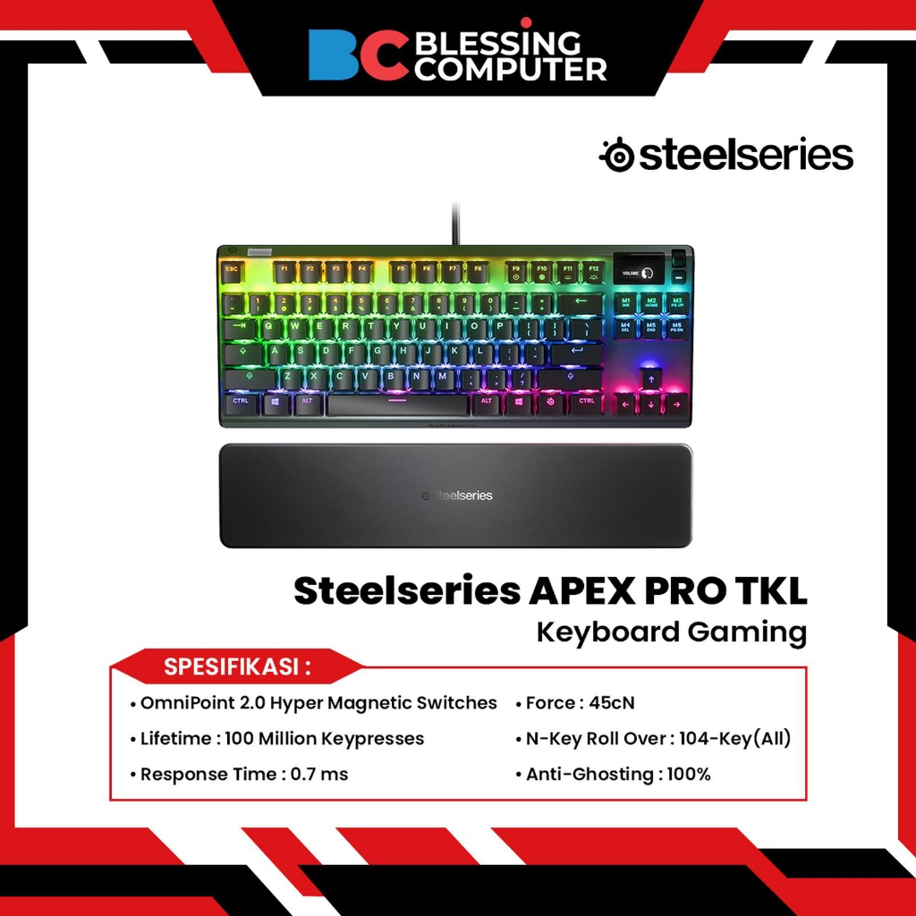 Keyboard Gaming Steelseries APEX PRO TKL