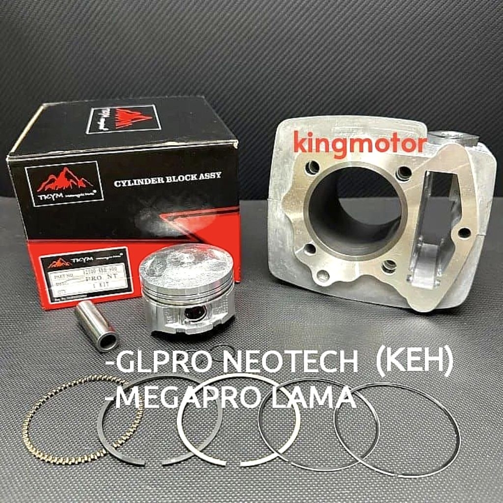 BLOK MESIN + SEHER PISTON KIT KEH TAKAYAMA GL PRO NEOTECH MEGAPRO LAMA ORI TAKAYAMA