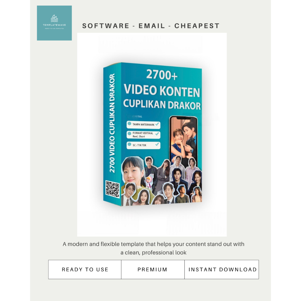 2700+ Video Drakor Viral Siap Upload Auto FYP Best Seler