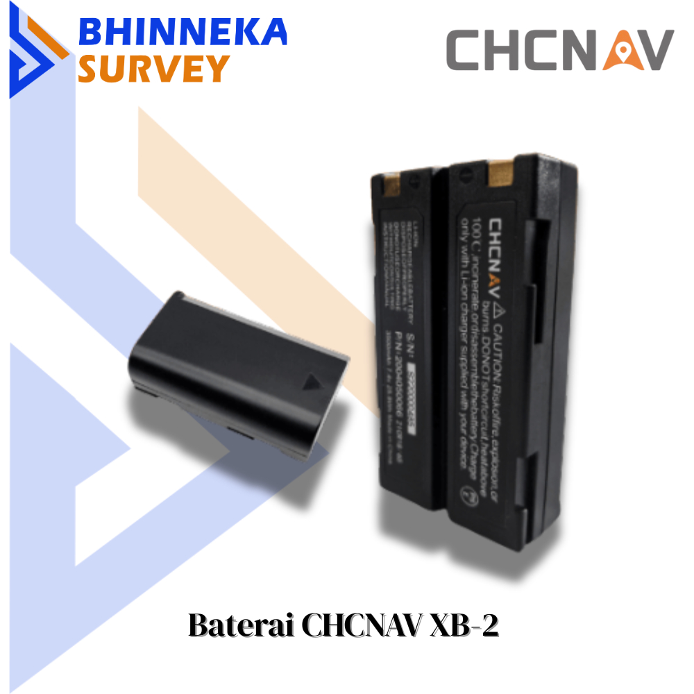Battery XB-2 for GPS GEODETIK CHCNAV / Baterai XB2 CHCNAV / I50 / CHCNAV XB2 / CHC / X900 / Newdi