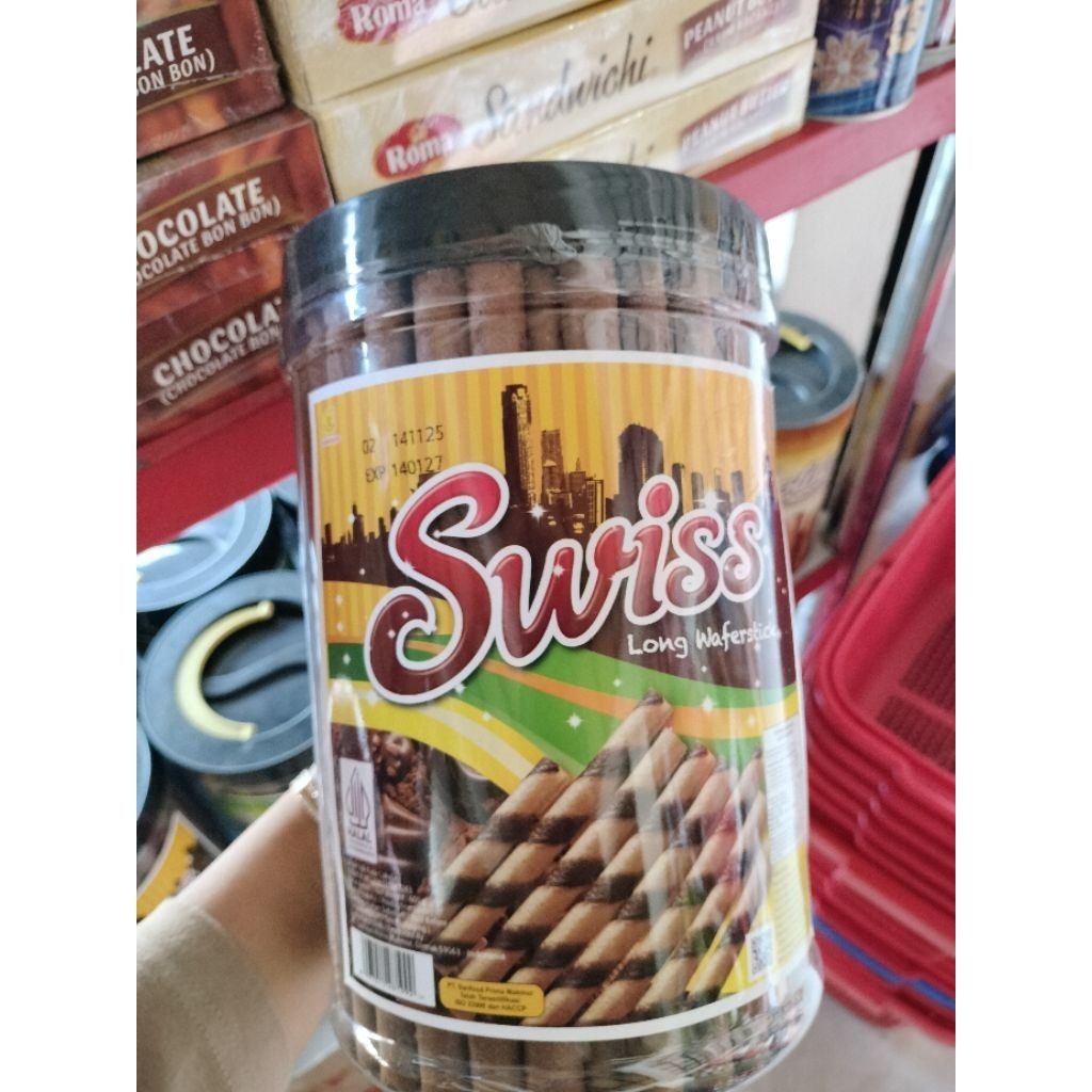 Veritop Vefeto wafer roll Texas, Swiss, Handel Long (Dus)