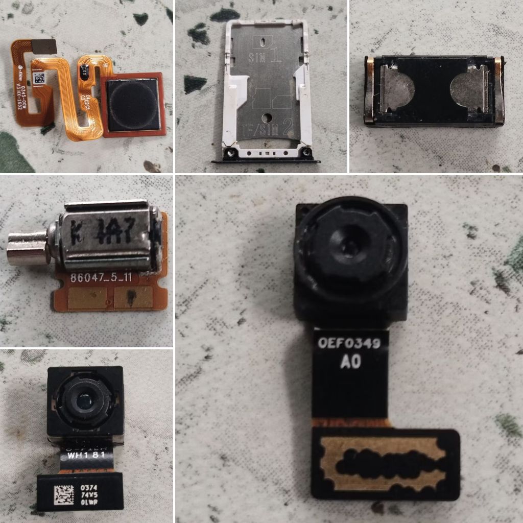 Xiaomi Redmi 4x Bahan Kanibalan, Mesin Mati Total Matot, Konektor Cas HF, Antena, Flex UI MB, Frame,